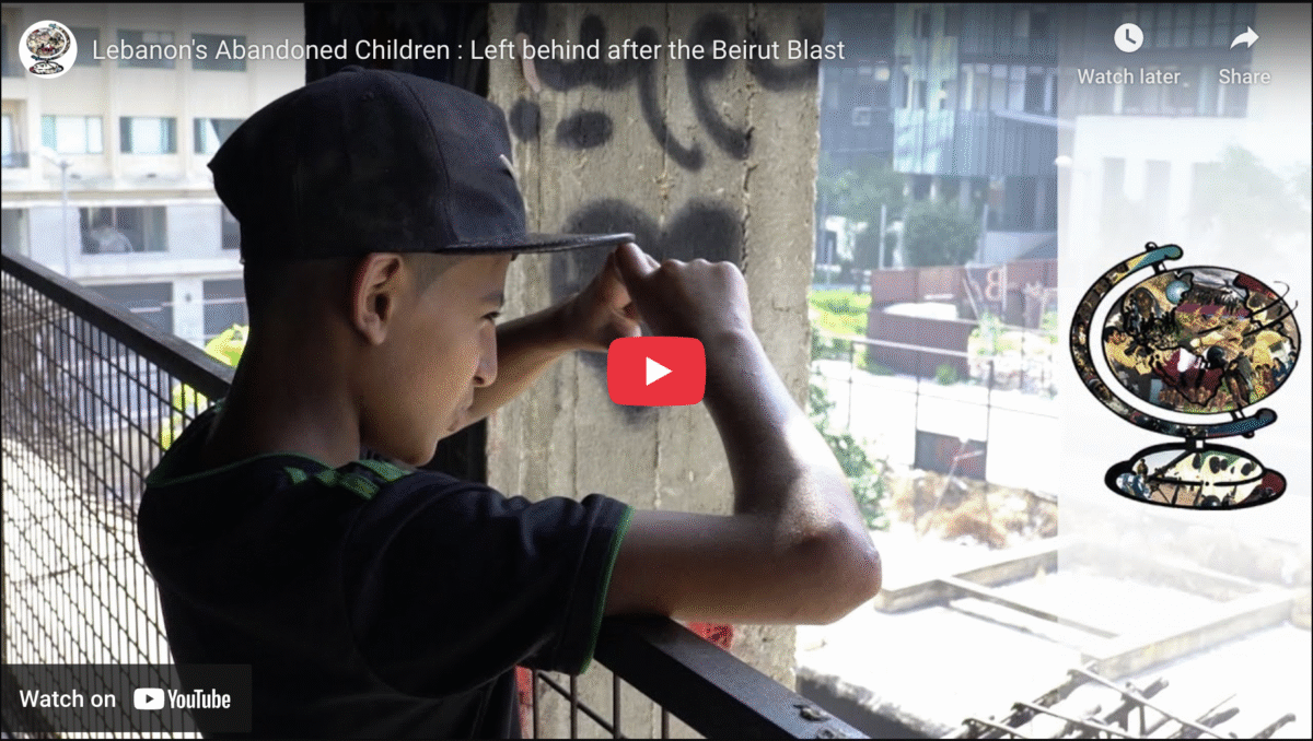 RTS:  Liban: enfants abandonnés 