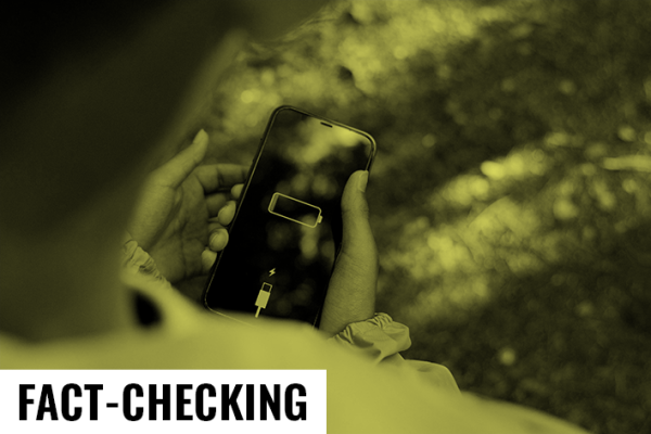 Non, rien ne prouve que nos téléphones émettent plus de radiations en “batterie faible”