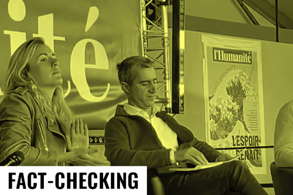 François Ruffin a-t-il été traité de “fasciste” lors de la Fête de l’Humanité ?